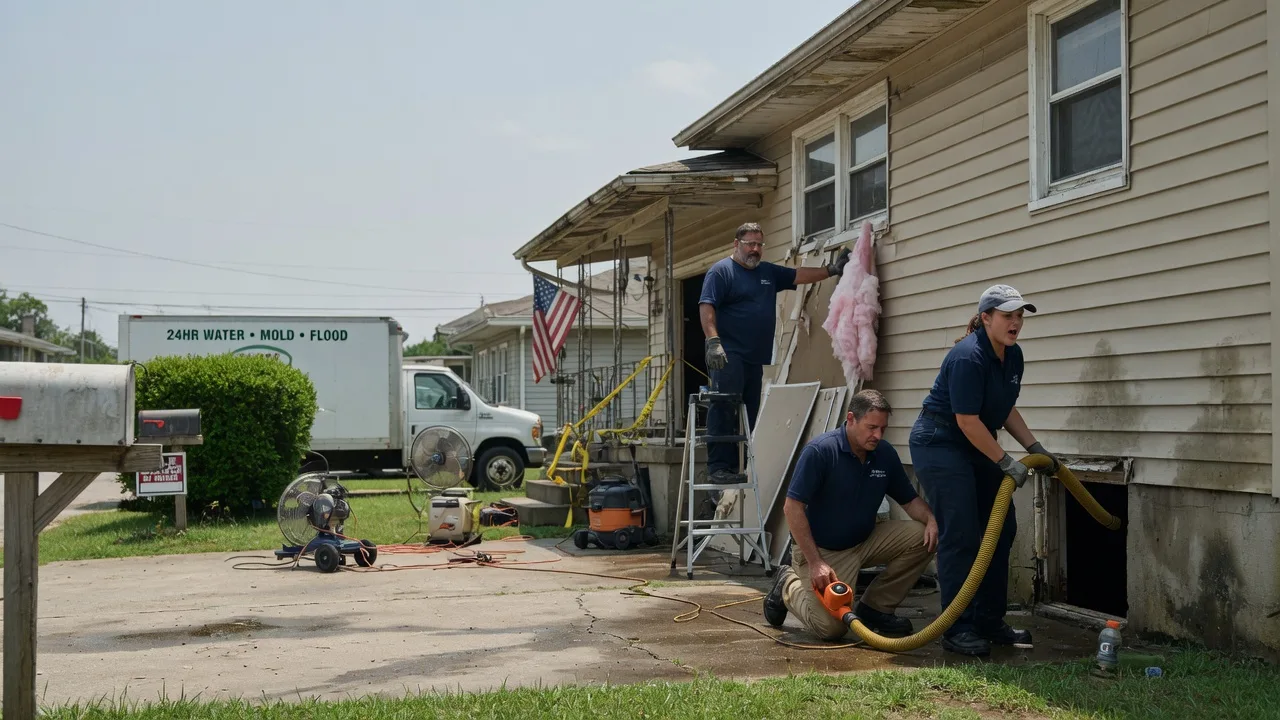 Water Damage Repair in Pinebluff, NC near me